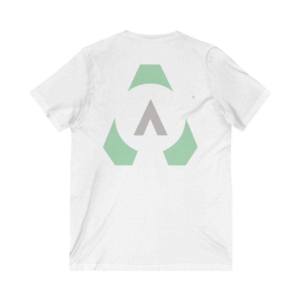 Phenom Athletica® Jersey Short Sleeve V-Neck Gym Tee - Image 2