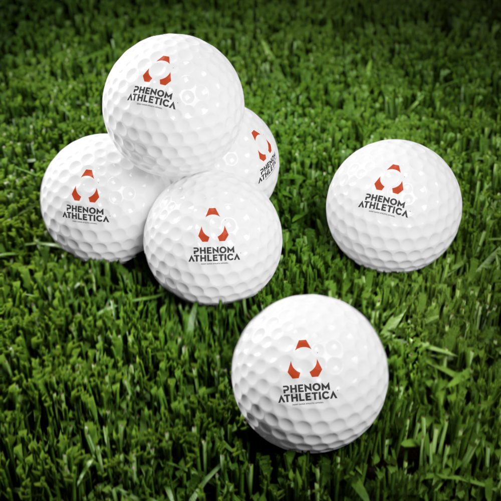 Phenom Athletica® Golf Balls -  6pcs - Image 3
