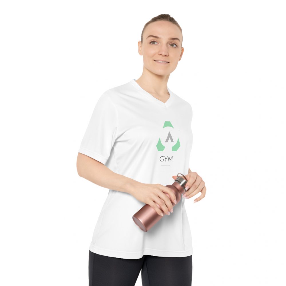 Phenom Athletica® Women's Performance V-Neck Gym T-Shirt - Image 4