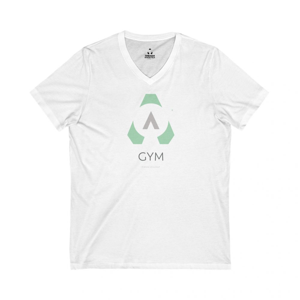 Phenom Athletica® Jersey Short Sleeve V-Neck Gym Tee