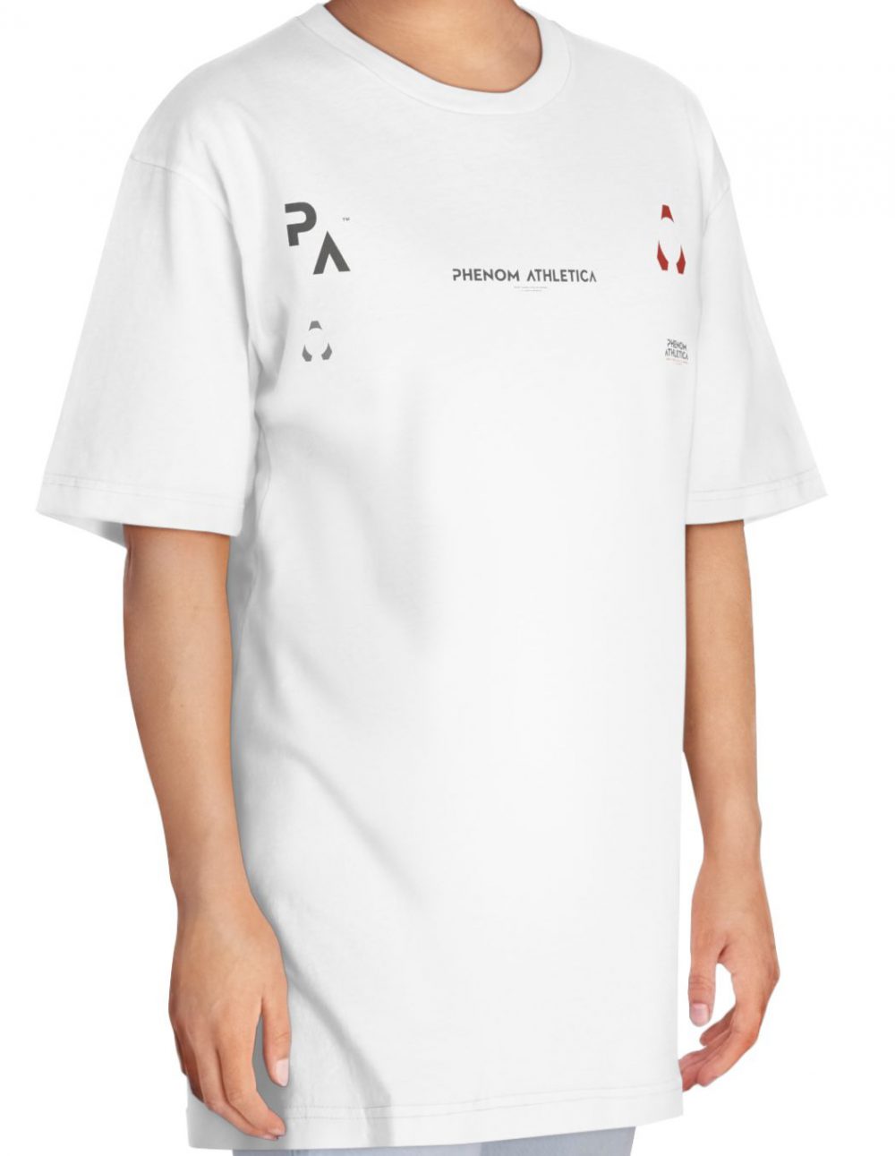 Phenom Athletica® Alpha/Omega™ Logo Crewneck T-Shirt - Image 4
