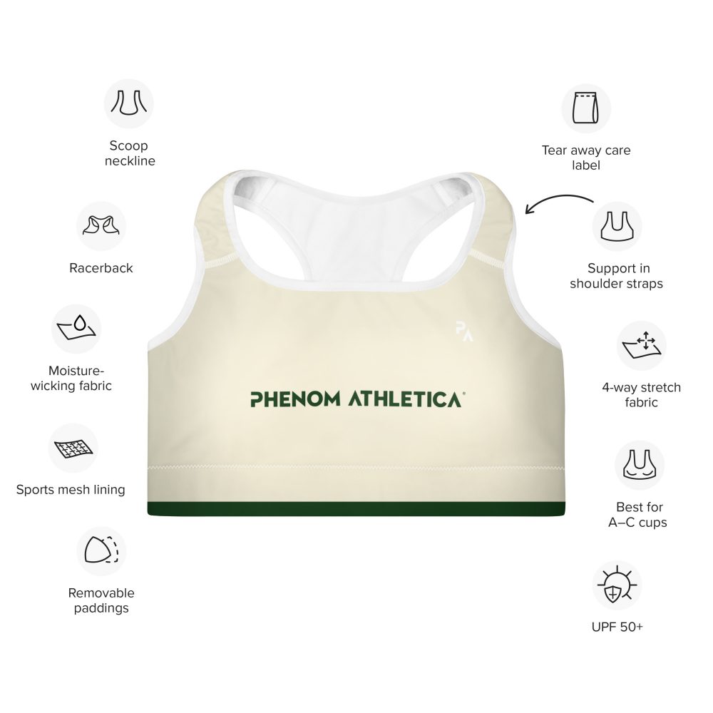 Phenom Athletica® Padded Sports Bra