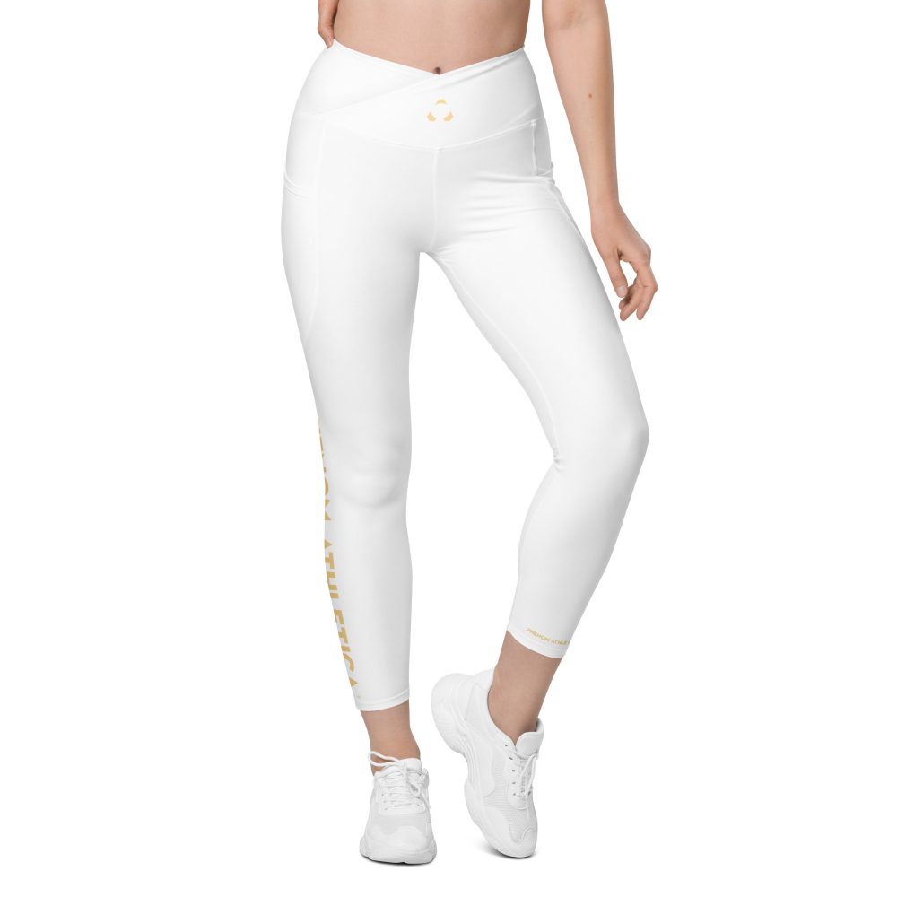 Phenom Athletica® Crossover Leggings with Phone Pockets - Image 3