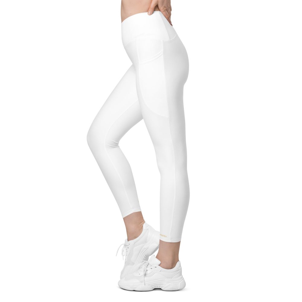Phenom Athletica® Crossover Leggings with Phone Pockets - Image 4