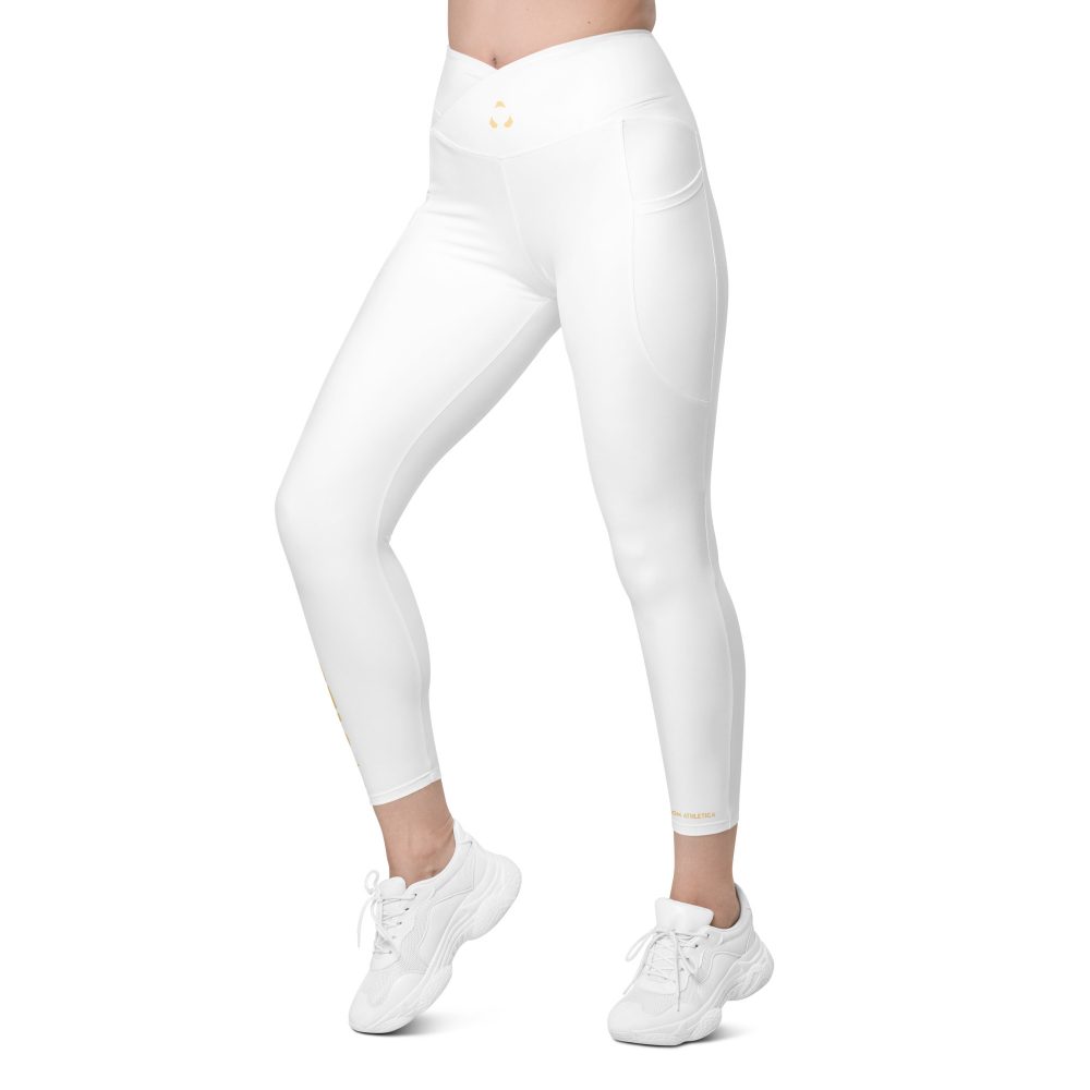 Phenom Athletica® Crossover Leggings with Phone Pockets - Image 8