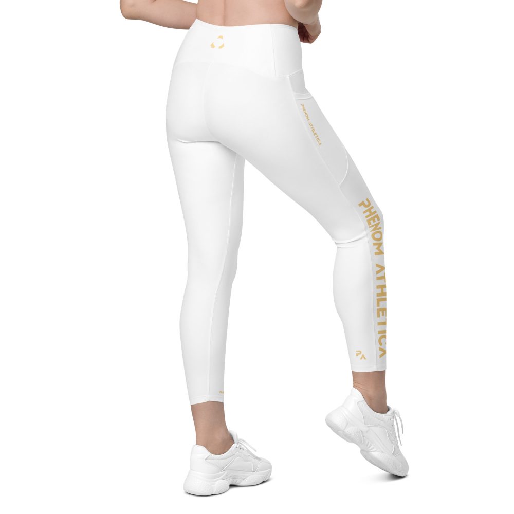 Phenom Athletica® Crossover Leggings with Phone Pockets - Image 2