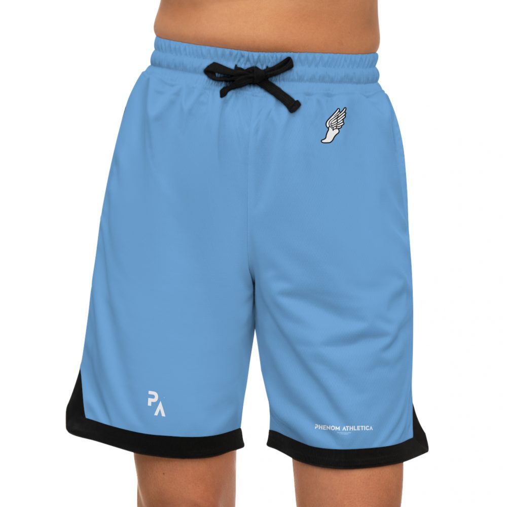Phenom Athletica® Wings of Hermes™ Basketball Rib Shorts - Image 4