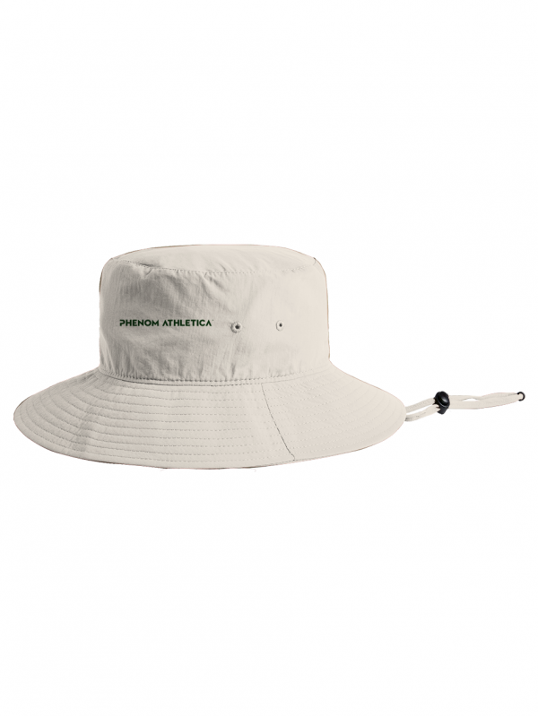 Nylon Wide Brim Bucket Hat
