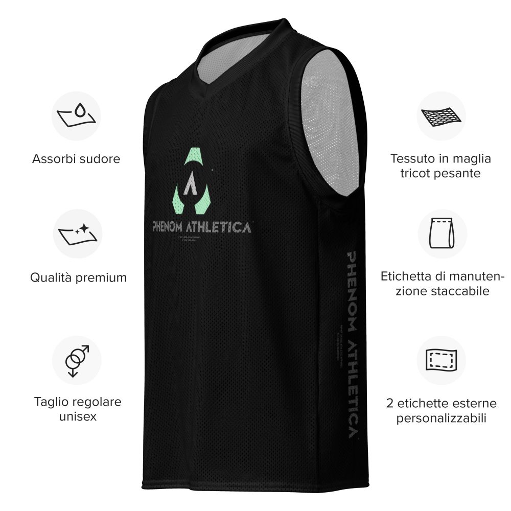 Phenom Athletica® Ball & Hoop™ Premium Basketball Jersey - Image 14