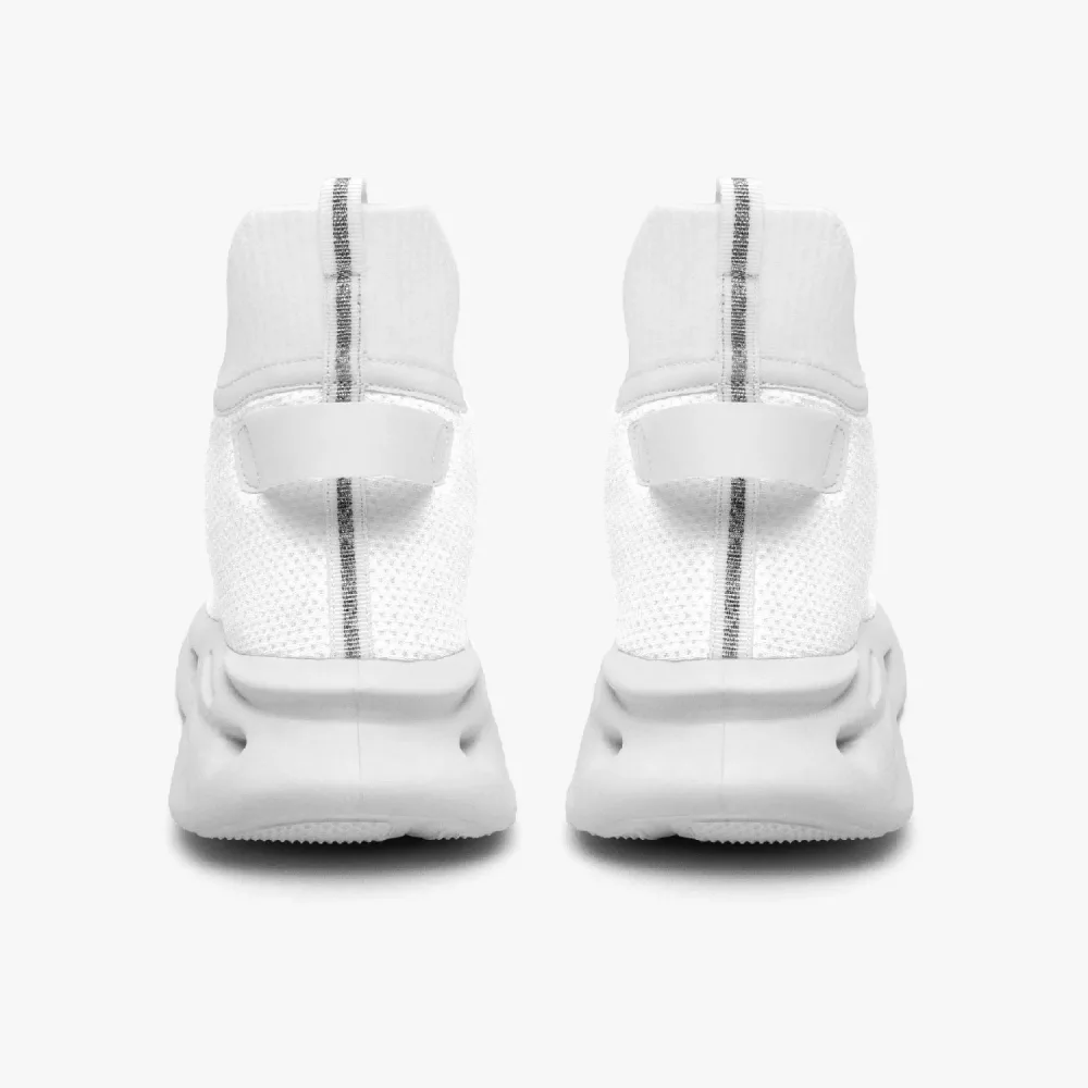 JetPrint - High-top Bounce Mesh Knit Sneakers - Image 3
