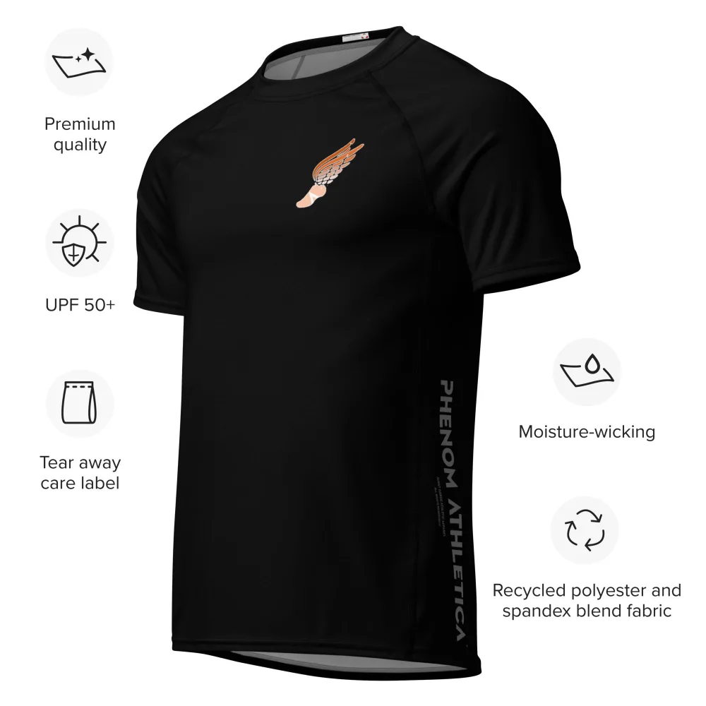 All-over print men’s rash guard