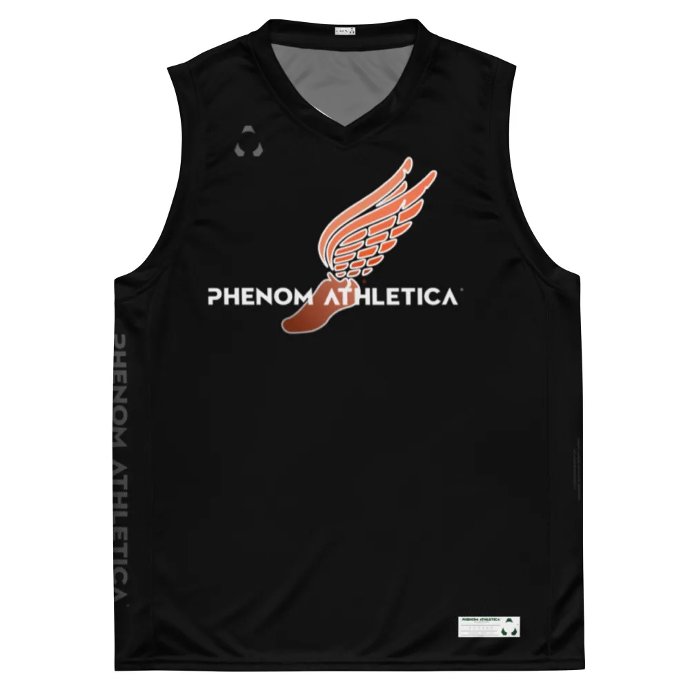 Recycled unisex basketball jersey