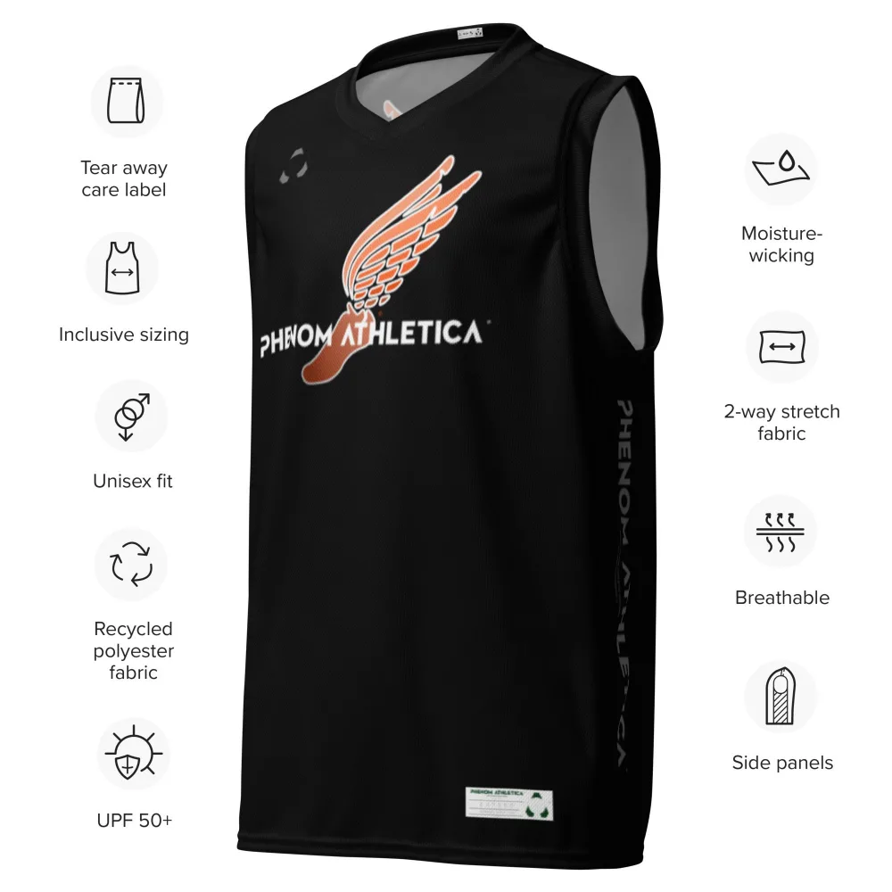 Recycled unisex basketball jersey - Image 6