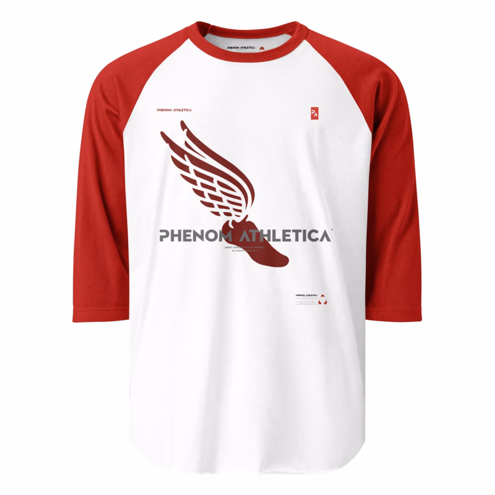 3/4 sleeve raglan shirt - Image 2